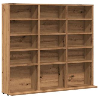vidaXL Vidaxl - Mueble De Cd Madera De Ingenier&iacute;a Roble Artisan 100x23x89,5 Cm