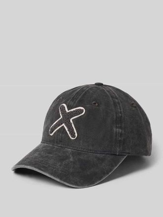 Unio Hamburg Base Cap mit Allover-Logo-Print Modell Kobe in Dunkelgrau, Gr&ouml;&szlig;e 1
