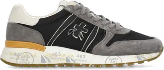 Premiata Grey Lander 7207 Lettering Sneakers