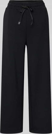 Soyaconcept Wide Fit Sweatpants in verk&uuml;rzter Passform Modell Banu in Black, Gr&ouml;&szlig;e XXL