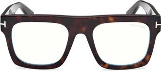 Tom Ford Optisch Montuur - Heren - Brillen - Bruin - 53 MM - Accessoires