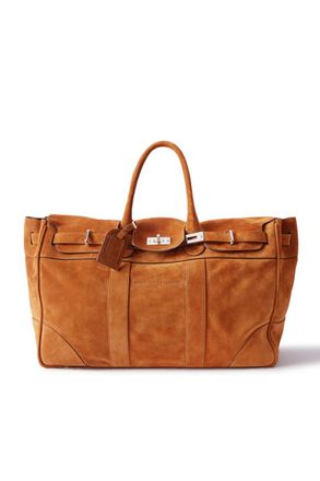 Brunello Cucinelli Suede Weekend Bag