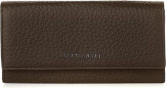 Orciani Continental Soft Wallet - Accessories - Mujer - Marr&oacute;n - ONE SIZE