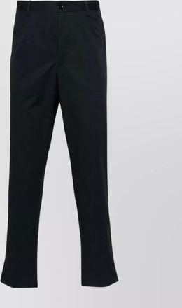 Etro cotton slim-fit tapered trousers