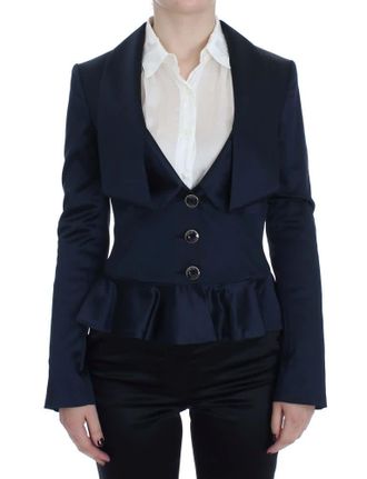 Exte Three Button Single Breasted Blazer Womens Jacket
