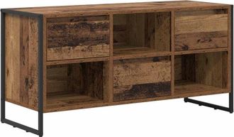 vidaXL TV Cabinet Old Wood 100 x 36 x 49.5 cm Engineered Wood vidaXL