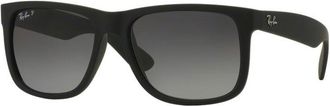 Ray-Ban 0RB4165 622/T3 55 (RB11) Mens Justin Black Sunglasses