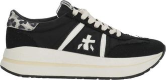 Premiata Black Bethcoin 8150 Animalier Sneakers