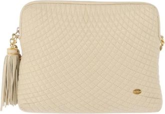 Bally Pre-owned Cross Body Bags, female, Beige, Size: ONE SIZE Pre-owned Leather Crossbody Bag