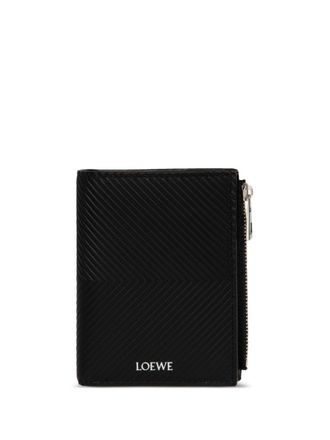 Loewe Portafoglio con stampa - Nero