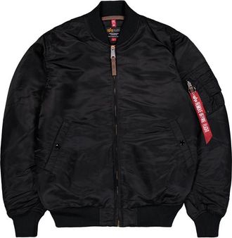 Alpha Industries Alpha Industries Mens MA-1 VF 59 Long - Black - Size Medium