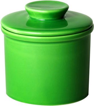 OEM Mantequera De Cer&aacute;mica, Mantequera Francesa Con Tapa, Estante Para Mantequilla Adecuado Para La Cocina Y La Decoraci&oacute;n Del Hogar, Color Verde