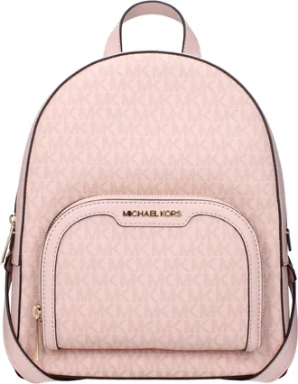 Michael Kors Pink Fabric Womens Backpack