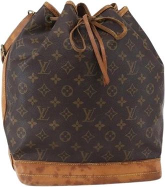 Louis Vuitton Pre-owned Bucket Bags, female, Brown, Size: ONE SIZE Pre-owned Canvas louis-vuitton-bags