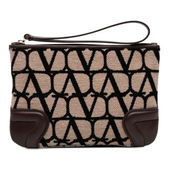 Valentino Pre-owned Valentino Toile Iconographe Pouch Ladies HPUNE3OYHQCJCY6A