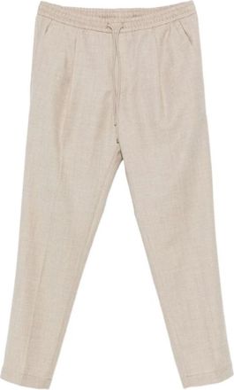 BRIGLIA 1949 Wimbledons Broeken - Heren - Slim Fit Broeken - Beige - XL - Katoen - Broeken