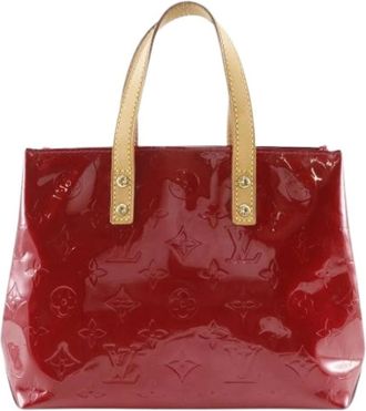 Louis Vuitton Pre-owned Handbags, female, Red, Size: ONE SIZE Pre-owned Vintage Canvas Handbag