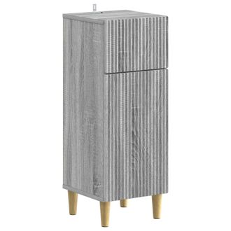vidaXL Armario De Almacenamiento Para Ba&ntilde;o Arnhem Sonoma Gris Vidaxl