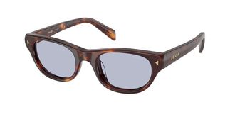 Prada PR C08SF Asian Fit 15W30X Womens Sunglasses Tortoiseshell Size 52