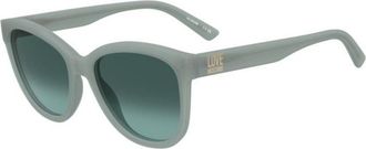 Love Moschino MOL089/S 1ED/EQ Womens Sunglasses Green Size 55