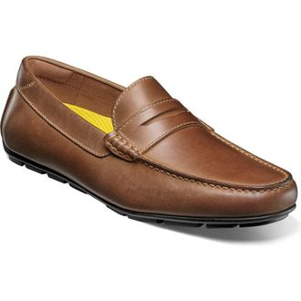 Florsheim ブラウンローファー フリンジ付き facetofacegold_florsheim-12137