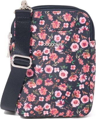 Baggallini Modern Take Two RFID Crossbody Bag in Autumn Peony at Nordstrom