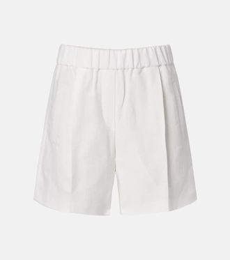 Brunello Cucinelli High-rise Bermuda shorts