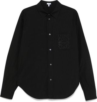Loewe Camicia in cotone - Nero