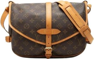 Louis Vuitton Pre-owned Saumur 25 - - Pre-owned - Donna - Marrone - ONE SIZE