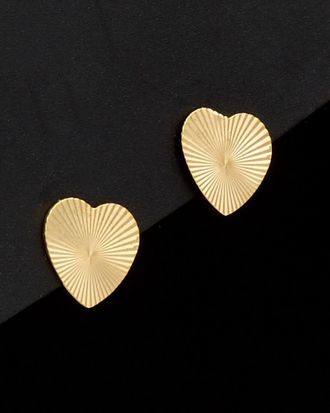 Italian Gold, Inc 14K Italian Gold Heart Studs