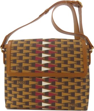 Bally Pvc Shoulder Bag (Pre-Owned)