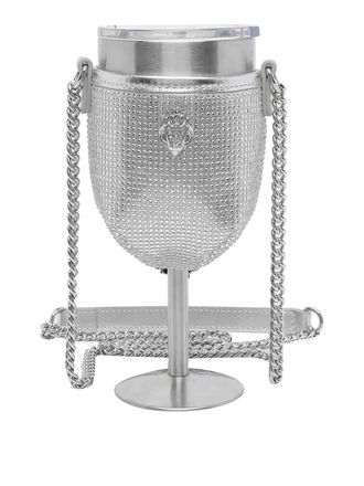 Kurt Geiger Kensington Wine Glass Crossbody Bag