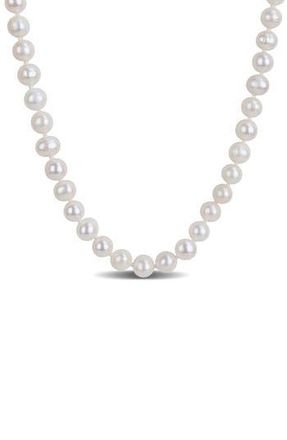 Delmar Cultured Pearl Necklace, 7-8mm in White at Nordstrom Rack