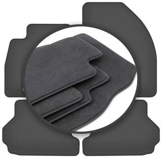 OEM Alfombrillas Premium Para Ford Focus Mk2 Descapotable (2006-2010)