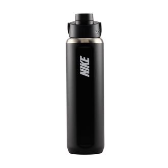 Nike Recharge Stainless Steel Chug Bottle (24 oz) in Black | N1013799-091