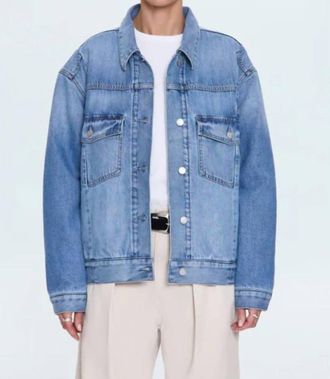 Pistola Denim Landon Trucker Jacket In Prestige