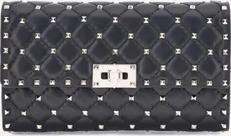 Valentino Garavani Borsa a Tracolla Rockstud Spike in nappa Woman UNI