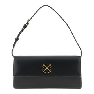 Off-white Jitney 1.0 Shoulder Bag - female - Off White - Shoulder Bags - Black - ONE SIZE - Bags