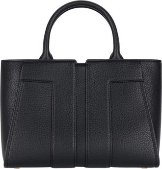 Elisabetta Franchi Tote Bags, female, Black, Size: ONE SIZE borse poliestere