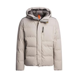 Parajumpers Winter Jackets, male, Gray, Size: S Taiga Hooded Jacket for Men