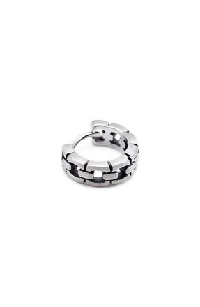 Serge DeNimes Bond Single Hoop Earring in Silver at Nordstrom