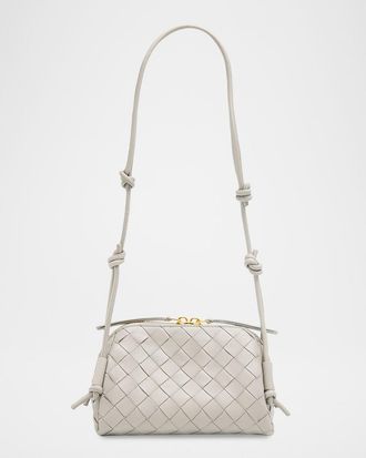 Bottega Veneta Zip Leather Pouch Shoulder Bag