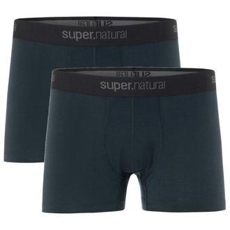 super.natural Tundra 175 Boxer 2 Pack Unterhose f&uuml;r Herren | blau
