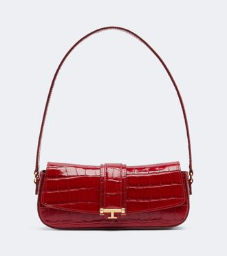 New Arrivals Bolso al hombro Bodrum de piel grabada