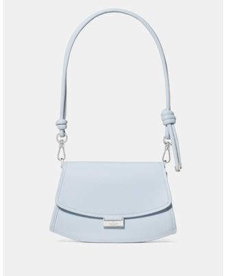 Kate Spade New York Womens Ali Mini Crossbody Bag - Light Blue Leather - One Size