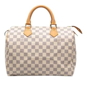 Louis Vuitton Pre-owned Speedy 30 - Dames - Pre-owned - Wit - Maat: ONE Size Leer