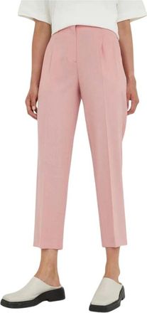 Paul Smith Cropped Broeken - Dames - Vrijetijds broeken - Roze - M - Wol - Broeken