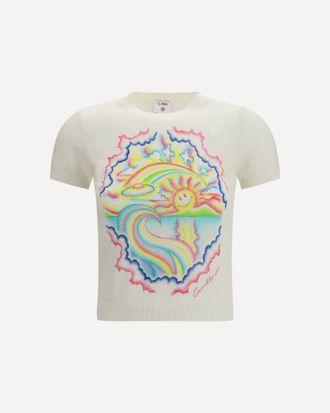 Casablanca Cotton blend T-shirt Female S