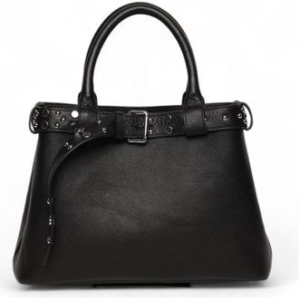 Walter Baker Brooks Studded Satchel in Black at Nordstrom