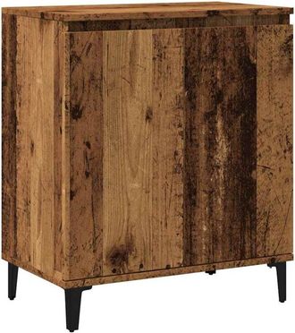 vidaXL Vidaxl - Aparador de madera contrachapada envejecida 60x35x70 cm